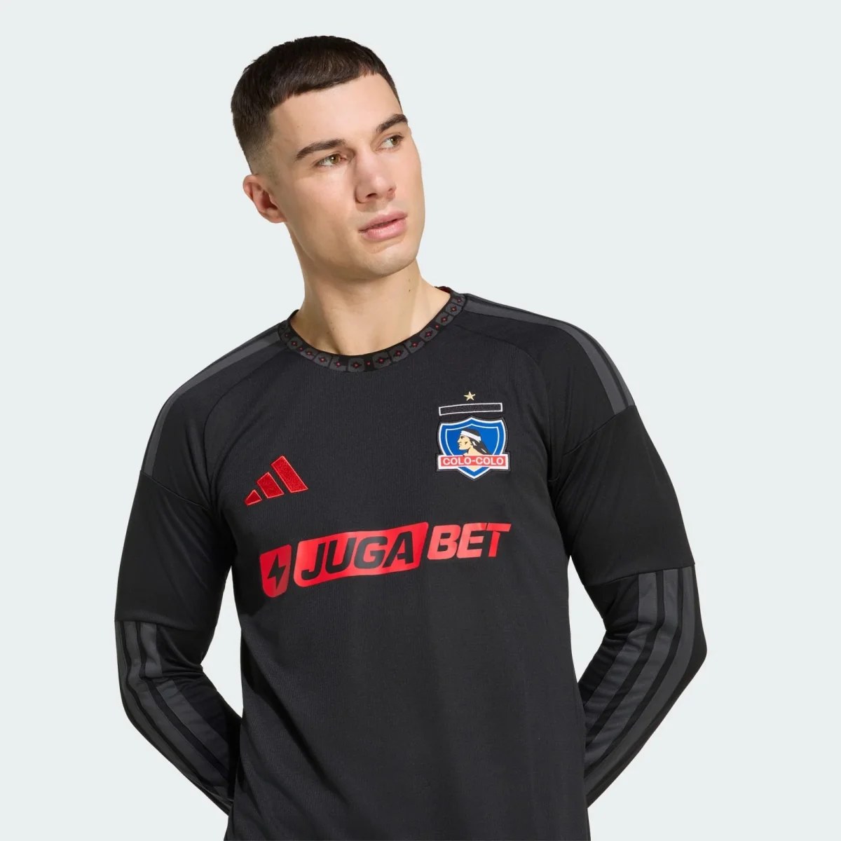 Camiseta Adidas Colo Colo Visita 2026 Manga Larga Adulto - Imagen 8