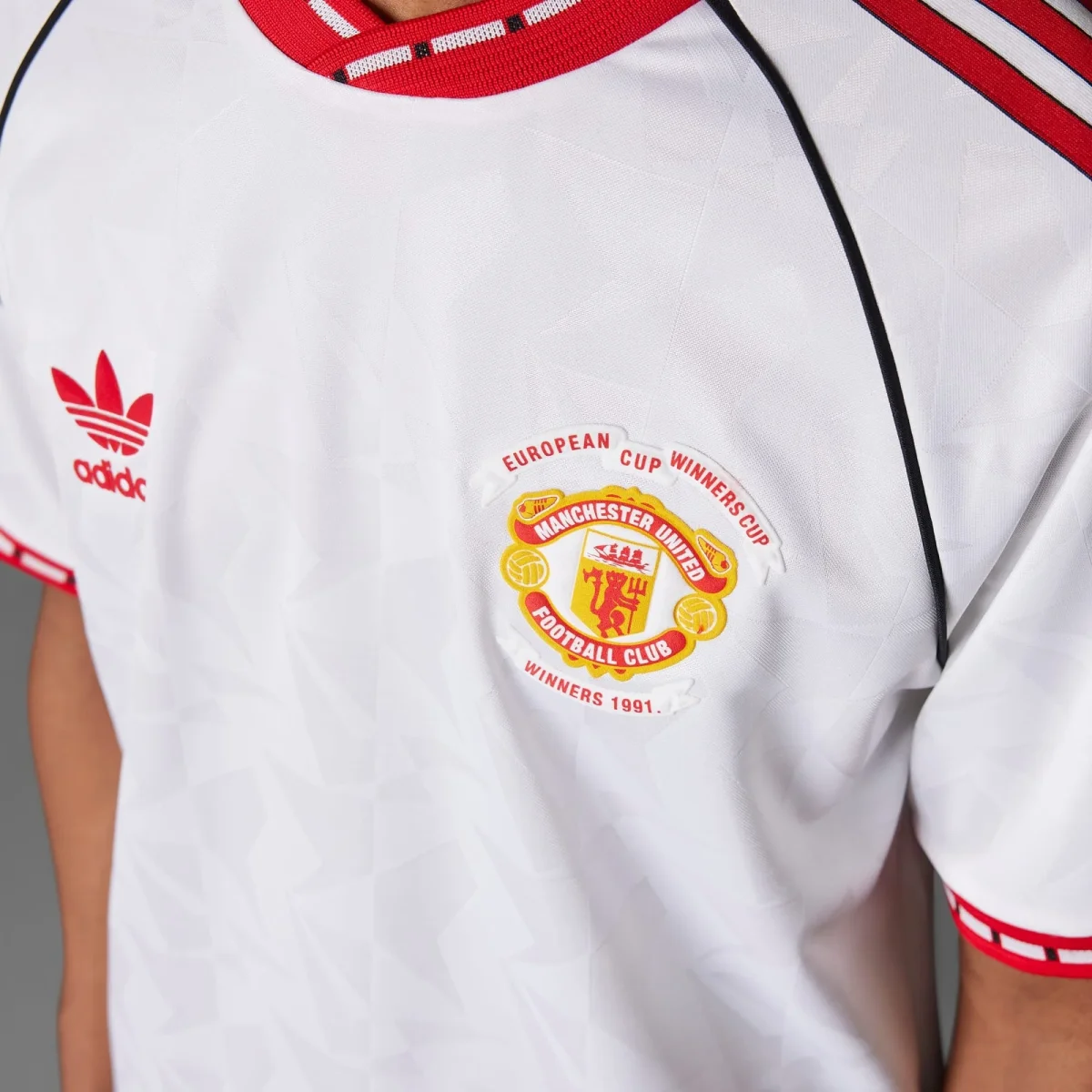 Camiseta Adidas Manchester United Visita 91 Adulto - Imagen 4