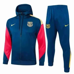 Chandal Con Capucha FC Barcelona 2024 2025 Azul