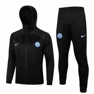 Chandal Con Capucha Inter Milan 2024 2025 Negro