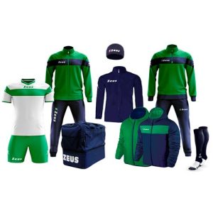 Equipacion Zeus Apollo 8 piezas Marino Verde