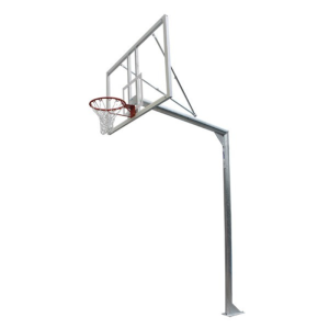 CANASTA GALVANIZADA BALONCESTO MONOTUBO NEW TUBO 114 MM FIJA CON BASE ANCLAJE – SIN TABLERO, SIN ARO –