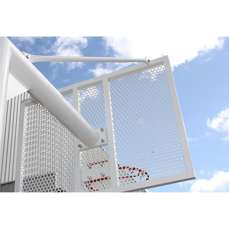 CANASTA ANTIVANDÁLICA MINIBASKET NEW TUBO 114 MM LACADA -INCLUYE ARO, RED Y TABLERO- - Imagen 3