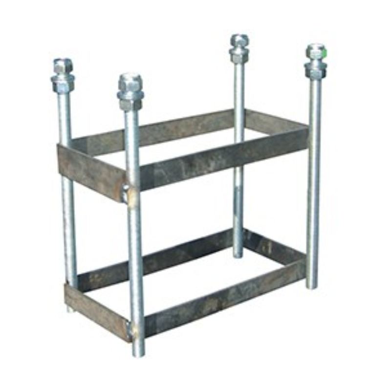 CANASTA BALONCESTO MONOTUBO NEW TUBO 114 MM FIJA CON BASE DE ANCLAJE – SIN TABLERO, SIN ARO – - Imagen 5