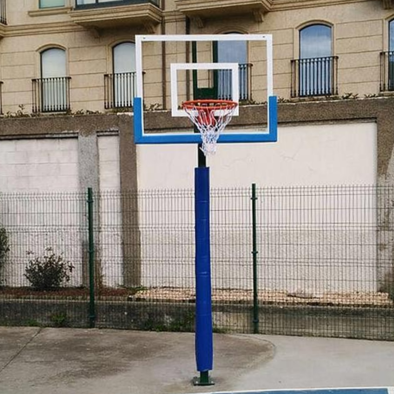 PROTECCIÓN POSTES BASKET/ MINIBASKET MONOTUBO 80X80 MM - Imagen 3