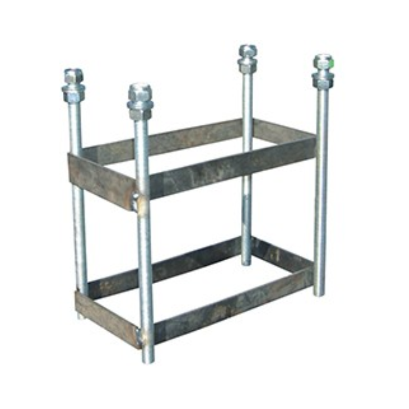 CANASTA BALONCESTO MONOTUBO NEW TUBO 140X140 MM FIJA CON BASE PARA ANCLAJE - Imagen 6