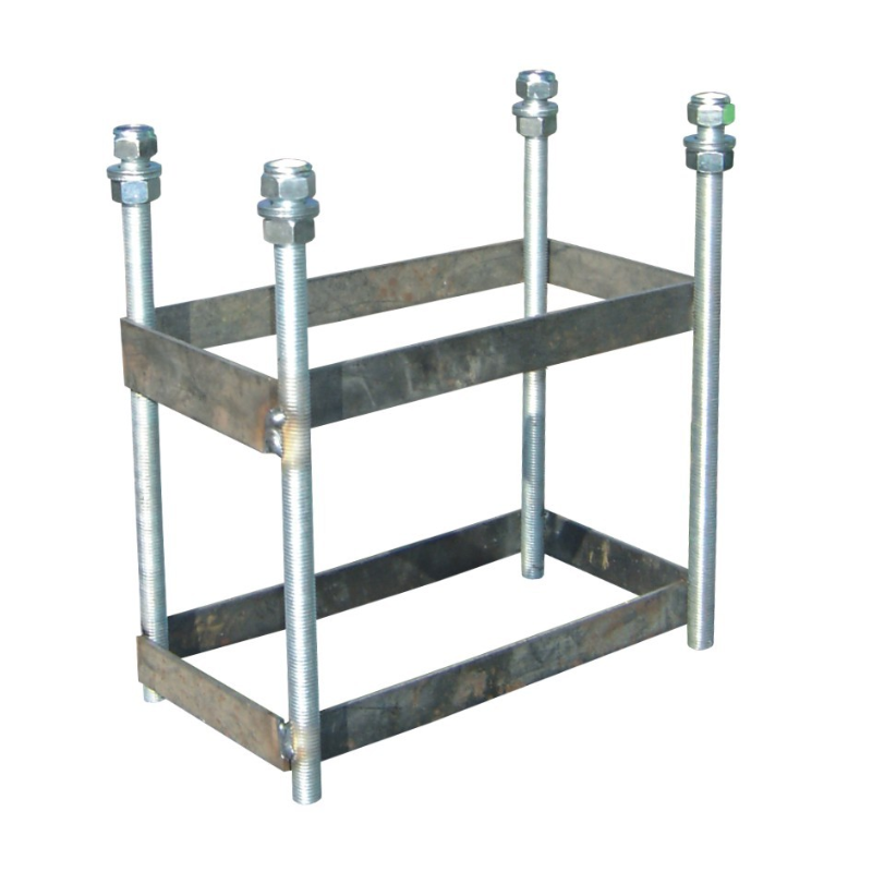 CANASTA ANTIVANDALICA MINIBASKET NEW TUBO 114 MM GALVANIZADAS -INCLUYE AROS, REDES Y TABLEROS- - Imagen 3