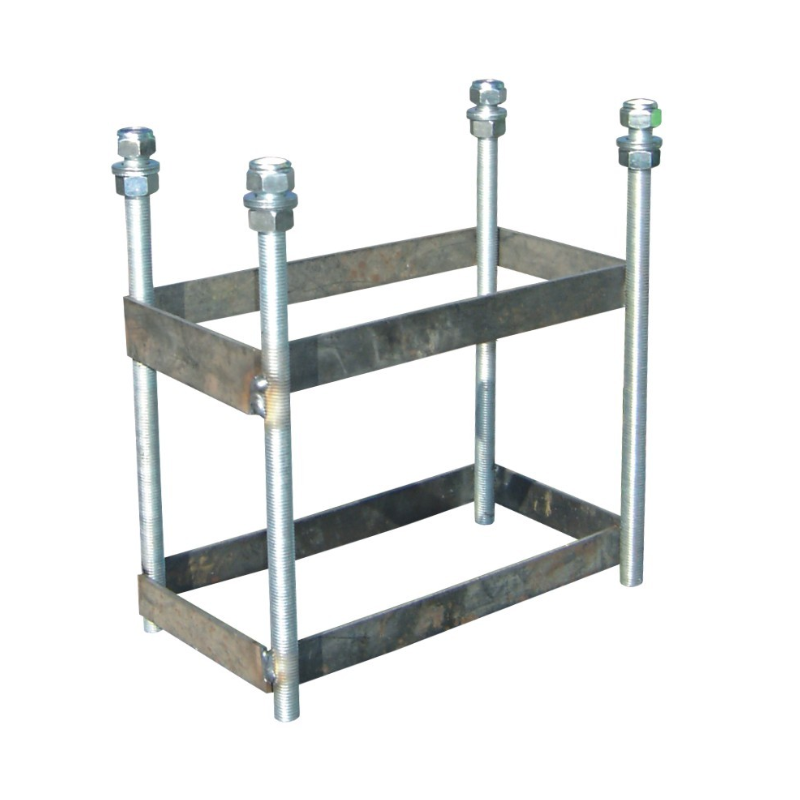 CANASTA GALVANIZADA MINIBASKET MONOTUBO NEW TUBO 114 MM FIJA CON BASE ANCLAJE – SIN TABLERO, SIN ARO – - Imagen 3