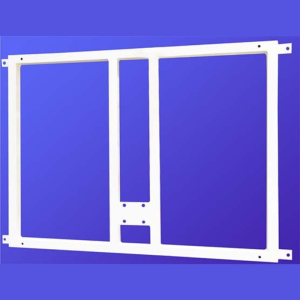 SOPORTE METÁLICO PARA SUJECCION TABLERO Y ARO MINIBASKET A LA PARED