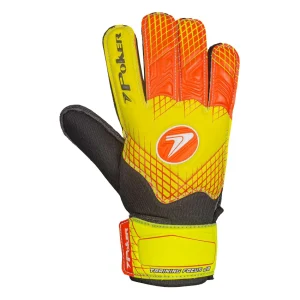 Guantes de arquero Poker Focus Training Amarillo Niño