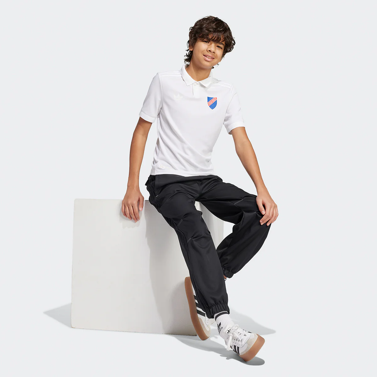 Camiseta Adidas Colo Colo Local 100 Años Niño - Imagen 8