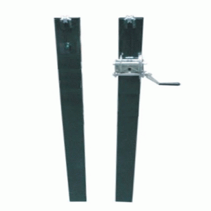 JGO DE POSTES DE TENIS O PADEL FIJOS  METALICOS SECCION CUADRADA