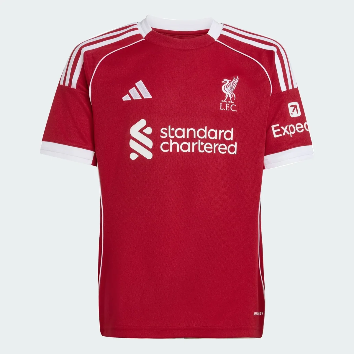 Camiseta Adidas Liverpool Local 25/26 Niño