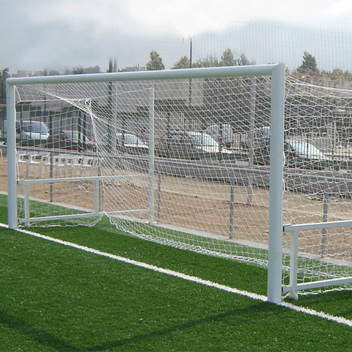 Juego de Porterias de Futbol 7 Abatible de Aluminio