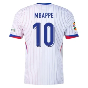 Kylian Mbappé NO.10 Camiseta Segunda Francia Jugador Versión 2024