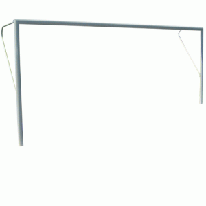 JGO DE PORTERIAS DE FUTBOL PLAYA ALUMINIO/METALICAS