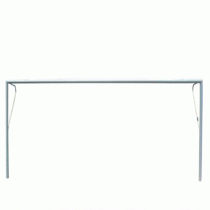 PORTERIAS DE FURBOL 7  FIJAS METALICAS 6.00mx 2.00m