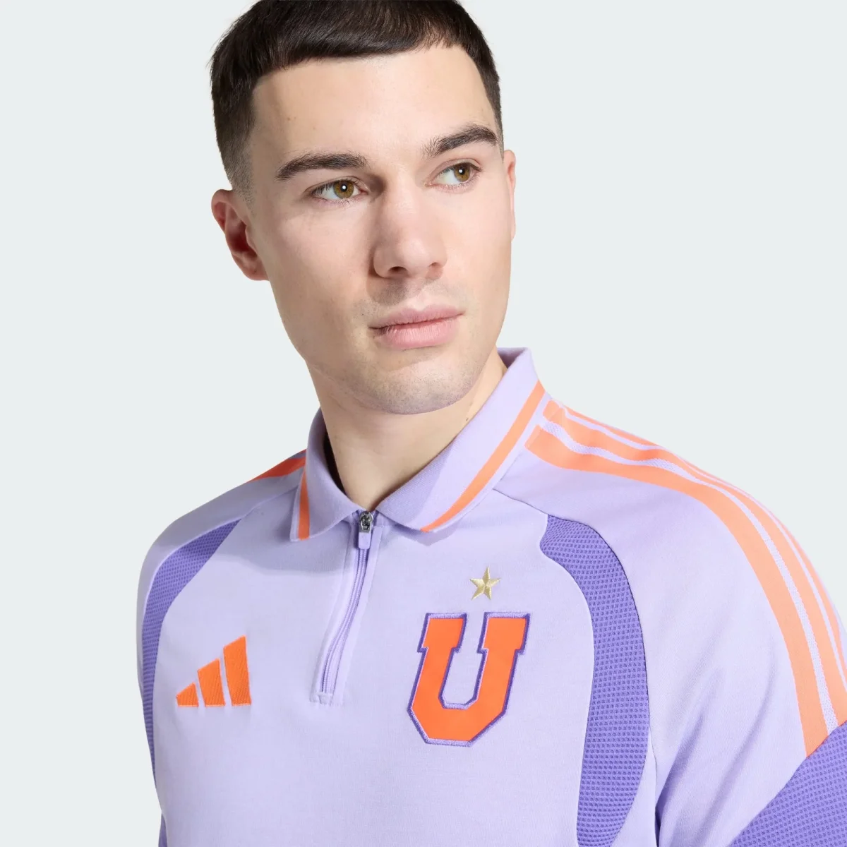 Polera Adidas Universidad de Chile Polo 2026 Adulto - Imagen 5