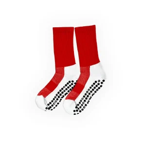 Medias Antideslizantes DRB Rojo