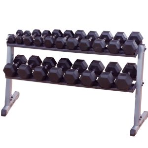 SOPORTE MANCUERNAS HEXAGONALES – 2 ALTURAS