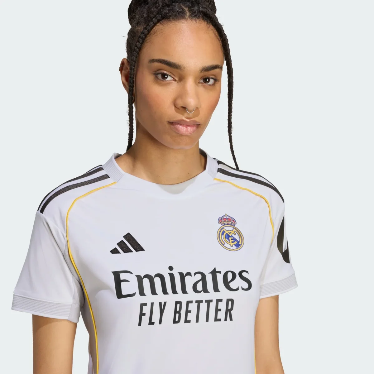 Camiseta Adidas Real Madrid Local 25/26 Mujer - Imagen 4