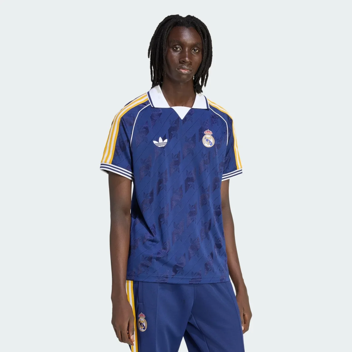 Camiseta Adidas Real Madrid Og Azul Adulto - Imagen 4
