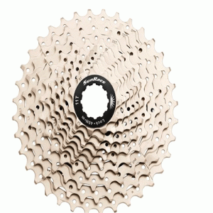 CASSETTE SUN RACE 10 VELOCIDADES 11-36 CHAMPAGNE SILVER