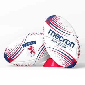 Balon Macron Rugby Supporter Training Arusa Bl-Az Talla 5