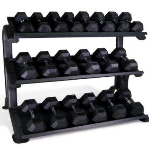 SOPORTE KRONOS MANCUERNAS HEXAGONALES 3 BANDEJAS CERRADAS