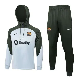 Sudadera Con Capucha FC Barcelona 2024 Gris