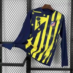 Tailandia Camiseta Atlético De Madrid Pre Match Manga larga 2025 2026