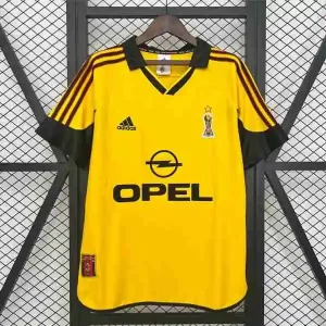 Tailandia Camiseta Cuarta AC Milan Retro 1999 2000