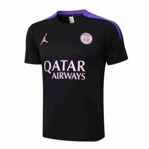 Tailandia Camiseta Entrenamiento Paris Saint Germain 2024 2025 Negro Purpura