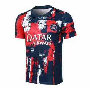 Tailandia Camiseta Entrenamiento Paris Saint Germain 2024 2025 Rojo Azul