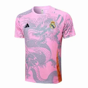 Tailandia Camiseta Entrenamiento Real Madrid 2024 2025 Rosa