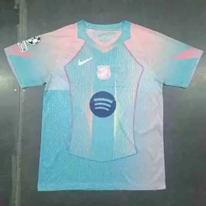 Tailandia Camiseta Especial FC Barcelona 2025 2026 Azul Rosa