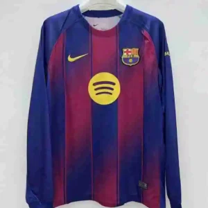 Tailandia Camiseta FC Barcelona Primera Manga larga 2025 2026