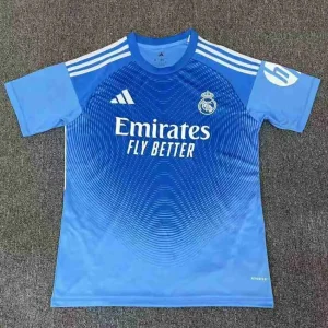 Tailandia Camiseta Portero Real Madrid 2025 2026 Azul