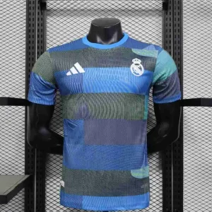 Tailandia Camiseta Pre-Match Real Madrid 2025 2026 Azul