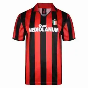 Tailandia Camiseta Primera AC Milan Retro 1988 Rojo