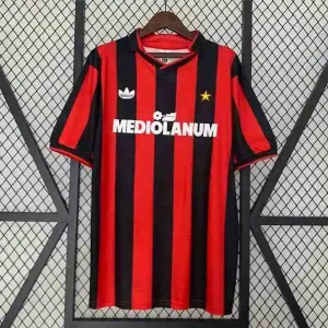 Tailandia Camiseta Primera AC Milan Retro 1990 1991