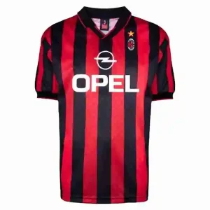 Tailandia Camiseta Primera AC Milan Retro 1995 1996 Rojo