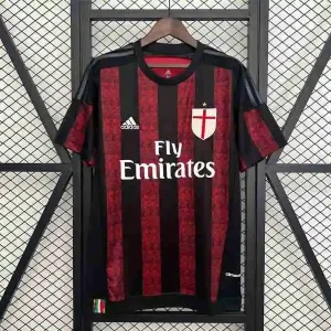 Tailandia Camiseta Primera AC Milan Retro 2015 2016