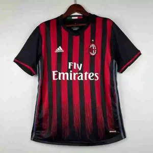 Tailandia Camiseta Primera AC Milan Retro 2016 2017