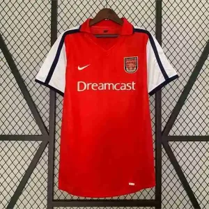 Tailandia Camiseta Primera Arsenal Retro 2001 2002