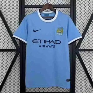 Tailandia Camiseta Primera Manchester City Retro 2013 2014
