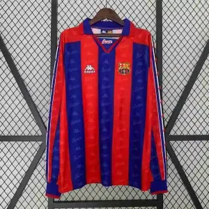 Tailandia Camiseta Primera Manga Larga FC Barcelona Retro 1996 1997