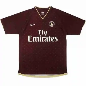 Tailandia Camiseta Segunda Paris Saint Germain Retro 2006 2007 Marron