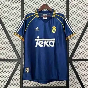Tailandia Camiseta Tercera Real Madrid Retro 1998 2000
