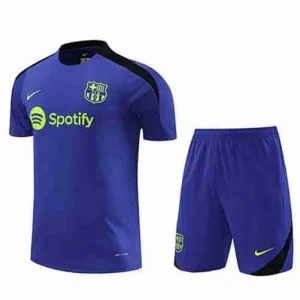 Tailandia Conjunto Camiseta Entrenamiento FC Barcelona 2024 2025 Purpura